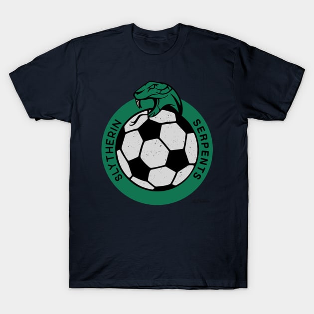 Serpents Soccer T-Shirt by LePossum